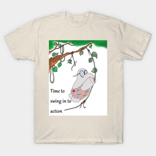 swinging hippo T-Shirt